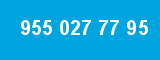955 027 77 95 955 027 77 95